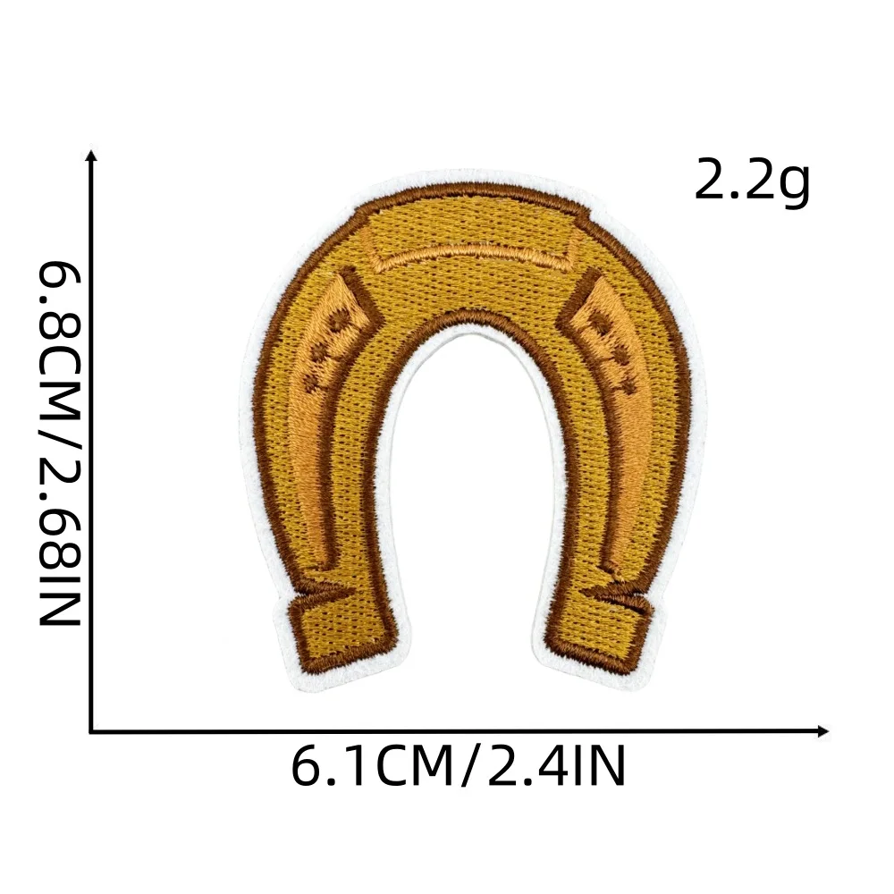 new wild west cowboy theme boot cow hat howdy design iron on embroidered patches for overcoat jacket