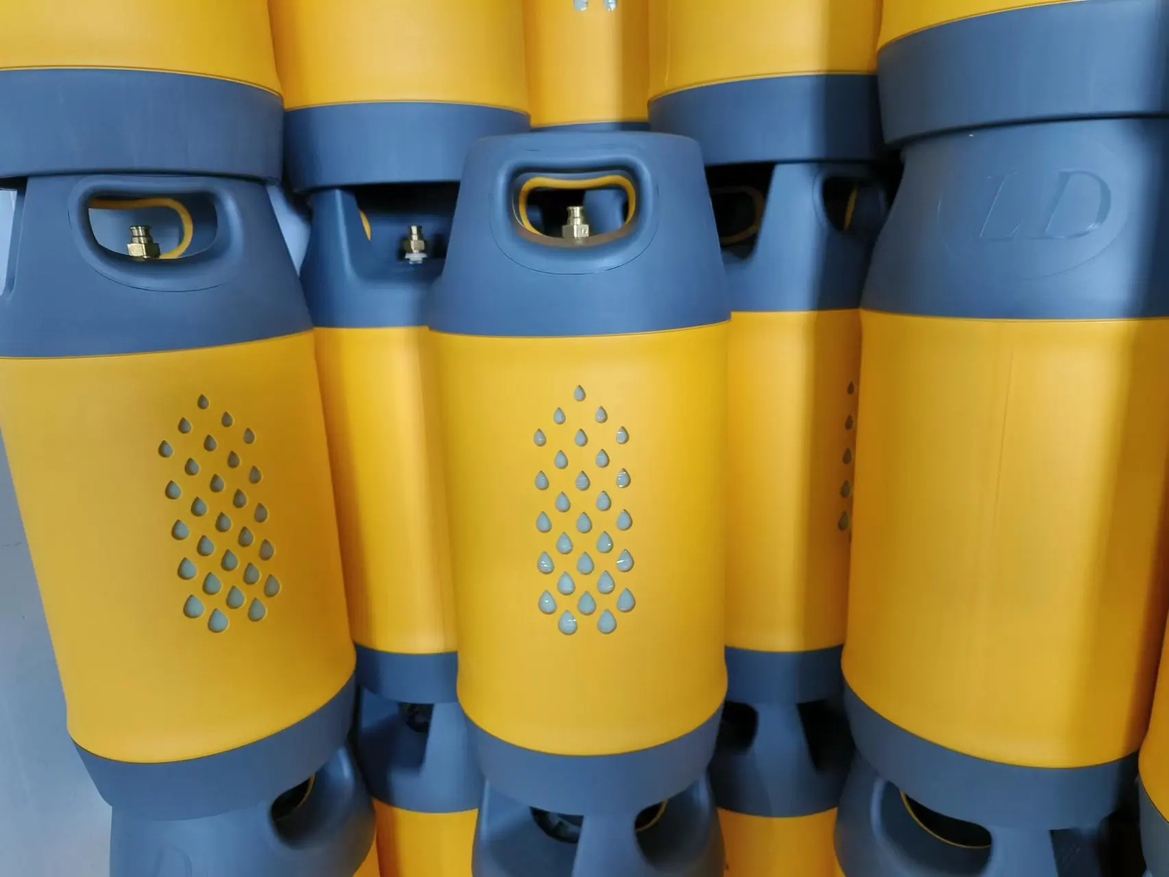 EN12245 fiberglass cylinder lpg composite cylinder