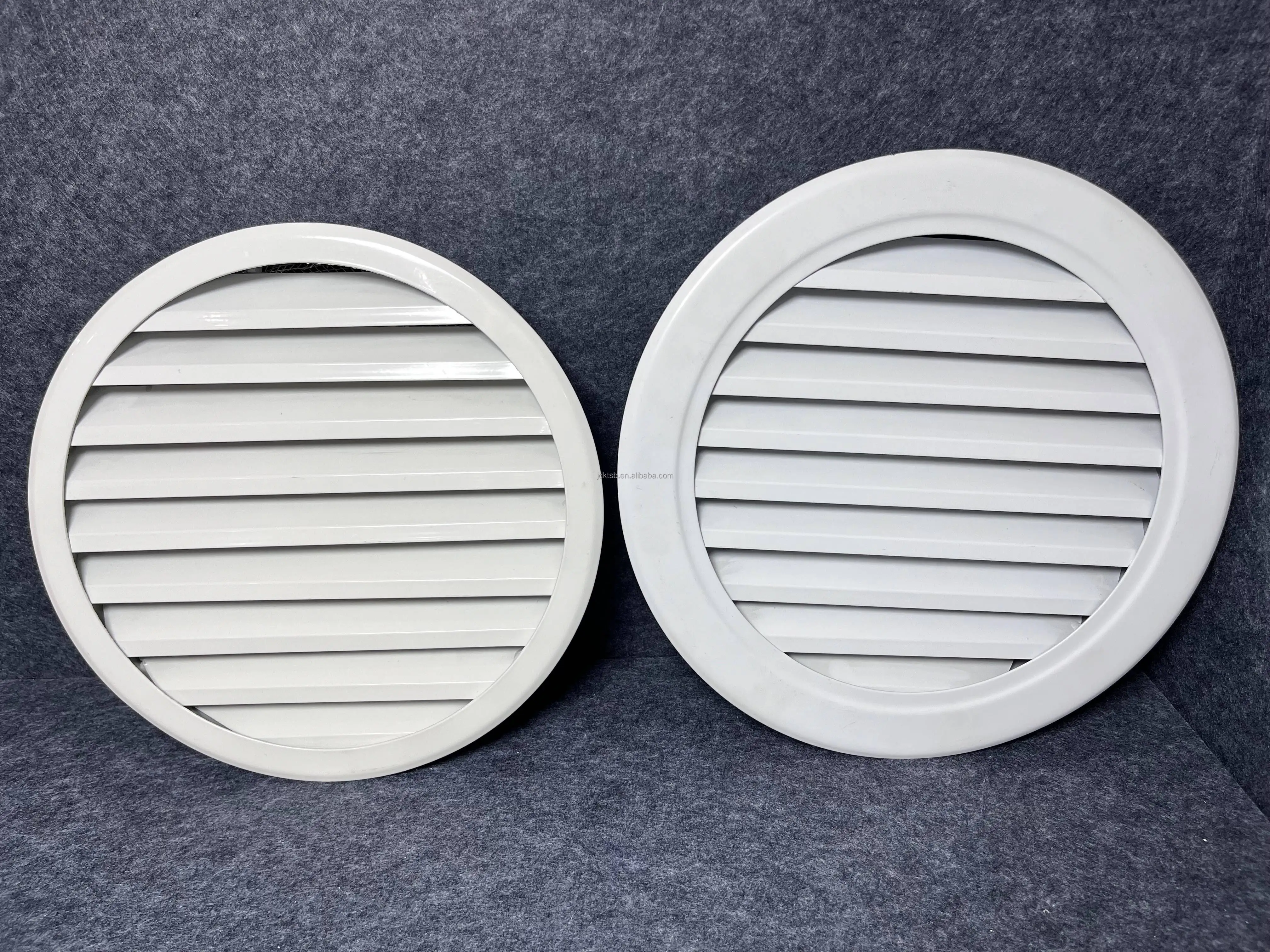 Central Air Conditioning 200 250mm Aluminum Alloy Air Outlet 17° Blade Return Air Outlet for Living Room