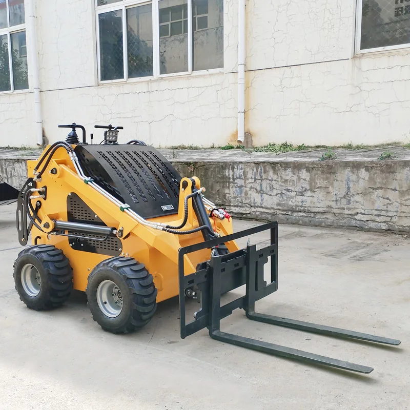 EPA engine mini small skid steer Loader manufacturers chinese tracked mini skid steer loader for Sale