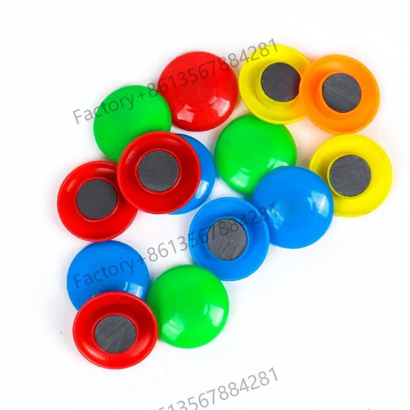 Заводские магнитные кнопочные кнопки, круглые магниты для белой доски холодильника