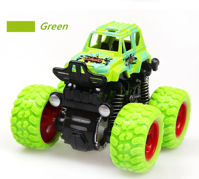 Лидер продаж, пластиковая модель автомобиля с четырьмя колесами, инерционная трюковая машина, модель внедорожника, игрушечные машинки для мальчиков в 2020 году