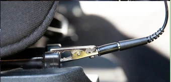 Earthing Auto Seat Mat With Alligator Coil Cord Reduce Static Electrical Build Up In The Body While Driving