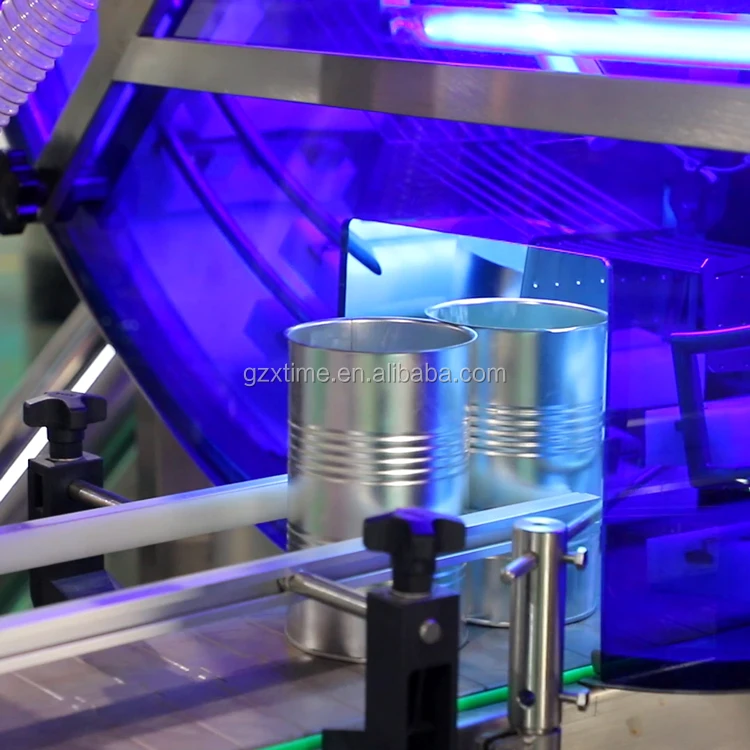 Fully Automatic Empty Can Disinfect Blowing Sweep Machine/Ultraviolet Sterilizing and Blowing Machine For Round Bottle