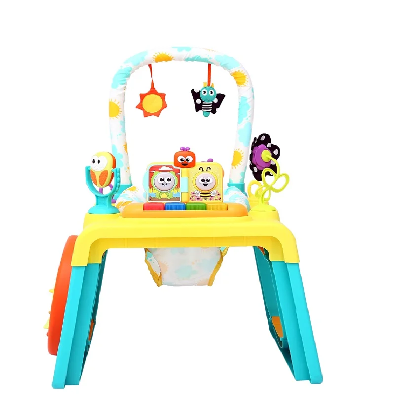 Unisex Activity Center Entertainer with Variety of Developmental Toys Fun Activity Table for Little Ones