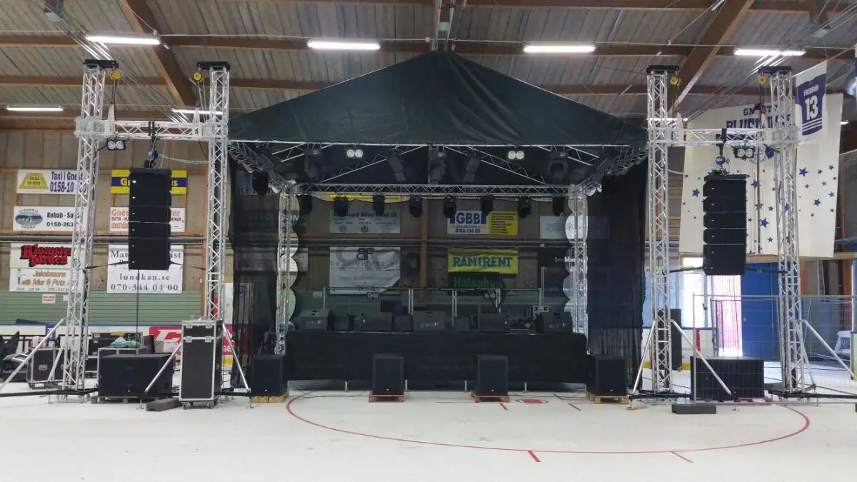 Aluminum Led Video Wall Support Led Screen Truss