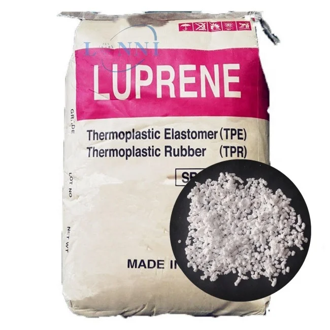 SBS Granules Thermoplastic Styrene Butadiene Rubber Best Selling SBS Rubber Bag White Resin Packing Solid Origin Full Modify COA