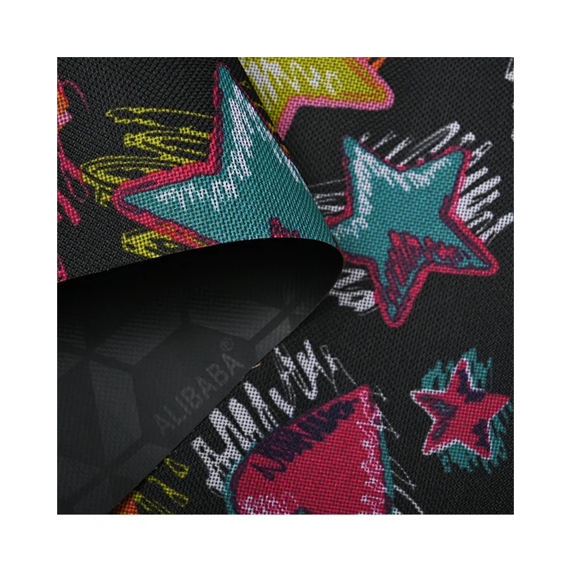 Excellent Service 100% Polyester 600D Oxford Fabric Pvc Print Coated For Backpack