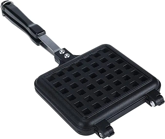 Non Stick Square Waffle Baking Pan Egg Bubble Waffle Maker Machine