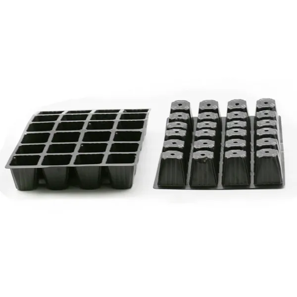 NT-24 Plant Pot 24 Cells(4x6) Seedling Trays Planter Garden pot Seed Tray Plastic Hydroponic Sprout Seed Tray