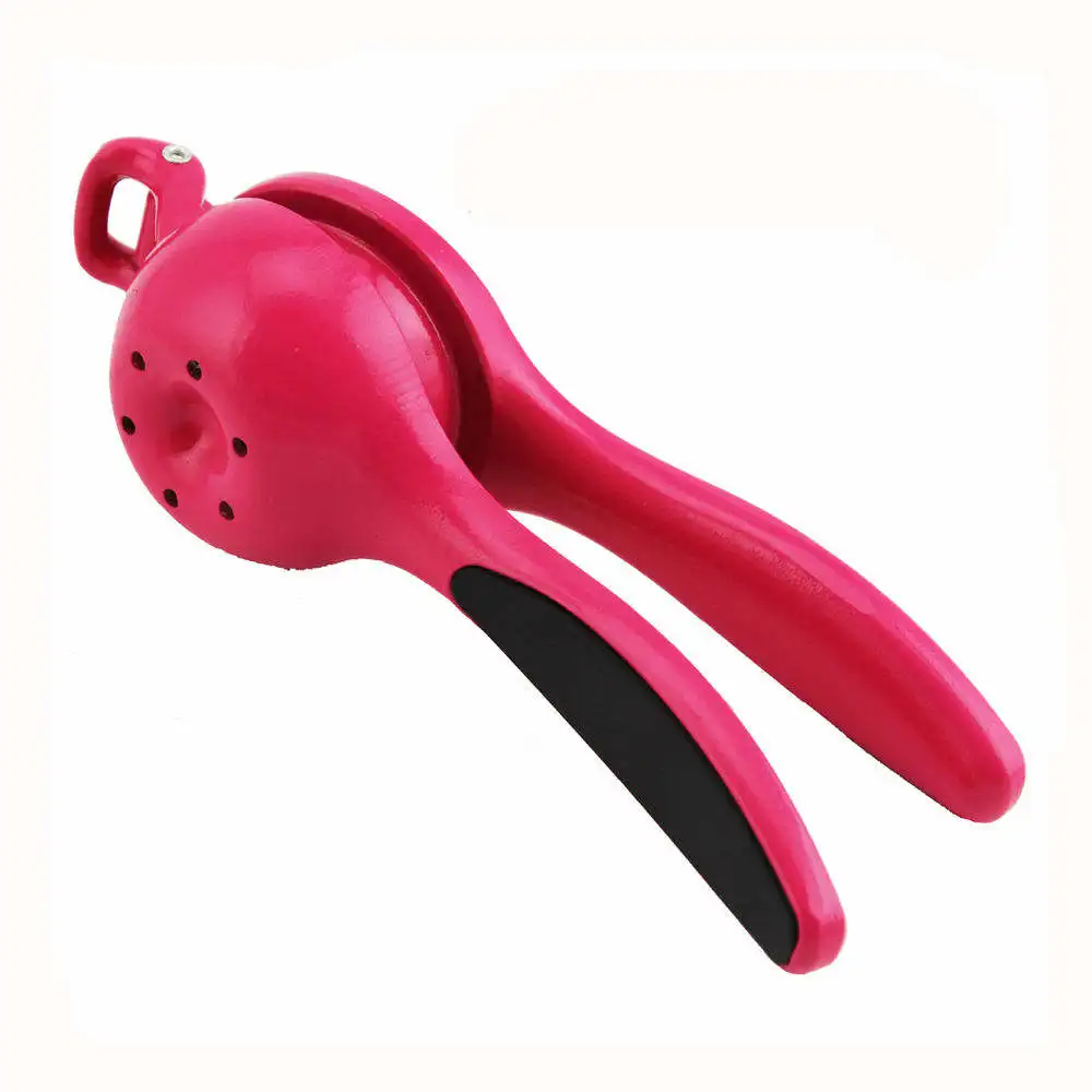 Kitchen Bar Tool 2 in 1 Easy To Squeeze Manual Citrus Hand Juicer Handheld Lemon Squeezer Fruit Juicer Metal Lime Press