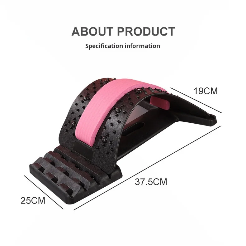 Acupuncture Back and Cervical Massager Neck Stretcher with Magnets