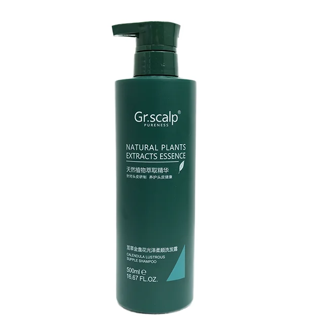 Gr. Cскальп Бестселлер Календула шампунь глянцевые волосы мягкие для улучшения качества волос.