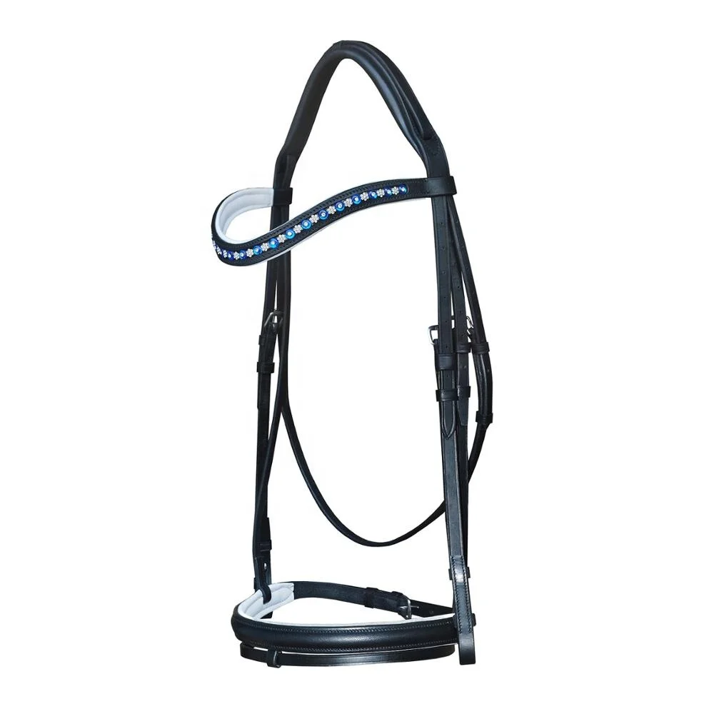 
Indian Manufacturer Round Fancy Leather Bridle 