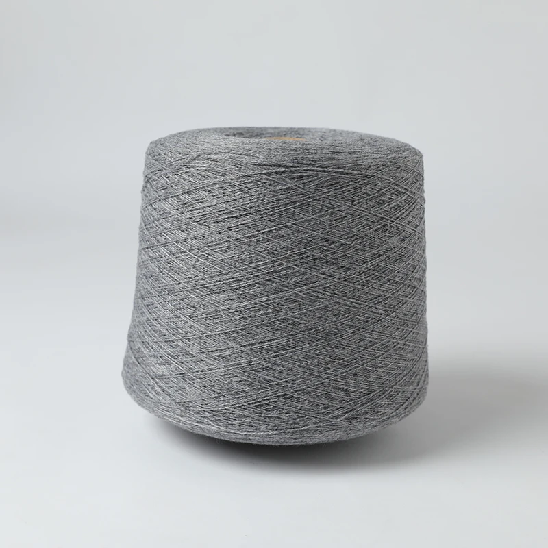 Chinese hot sale Factory hot sale blends of wool knitting yarn sweater yarn nylon wool blended white yarn for buyers