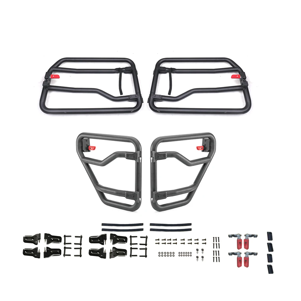 Shanghai Sanfu автомобильные аксессуары, подходят для Jeep W rangler JL 18 + JL1260, 4 двери, стальная труба, железная дверь, полудверь