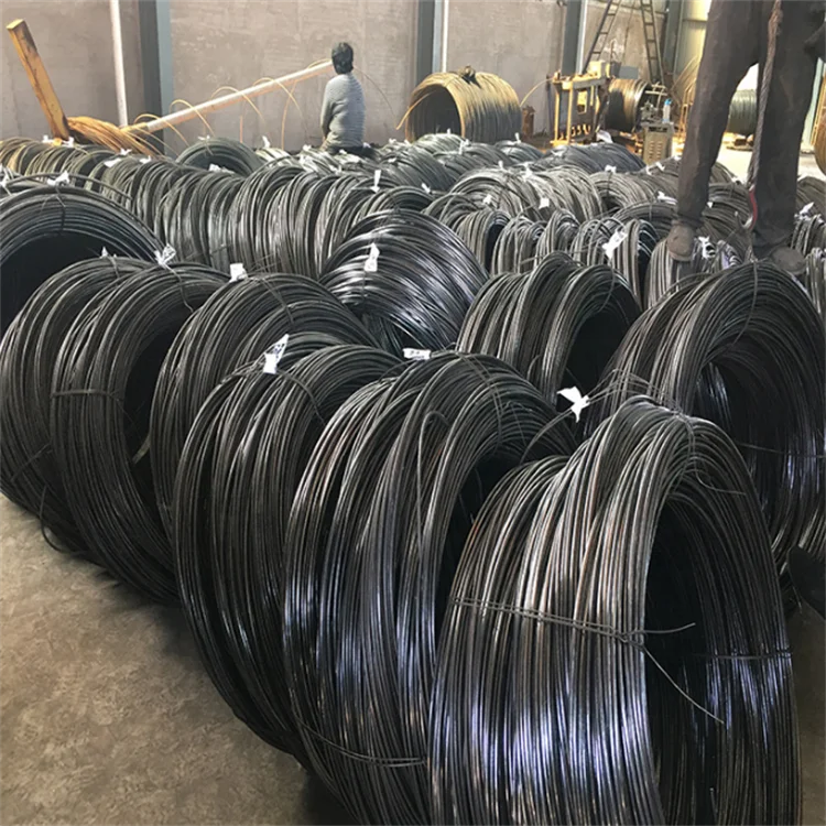 SAE1008/Q195 MS low carbon steel wire rod, nail making wire, 5.5mm 6.5mm 8mm wire price