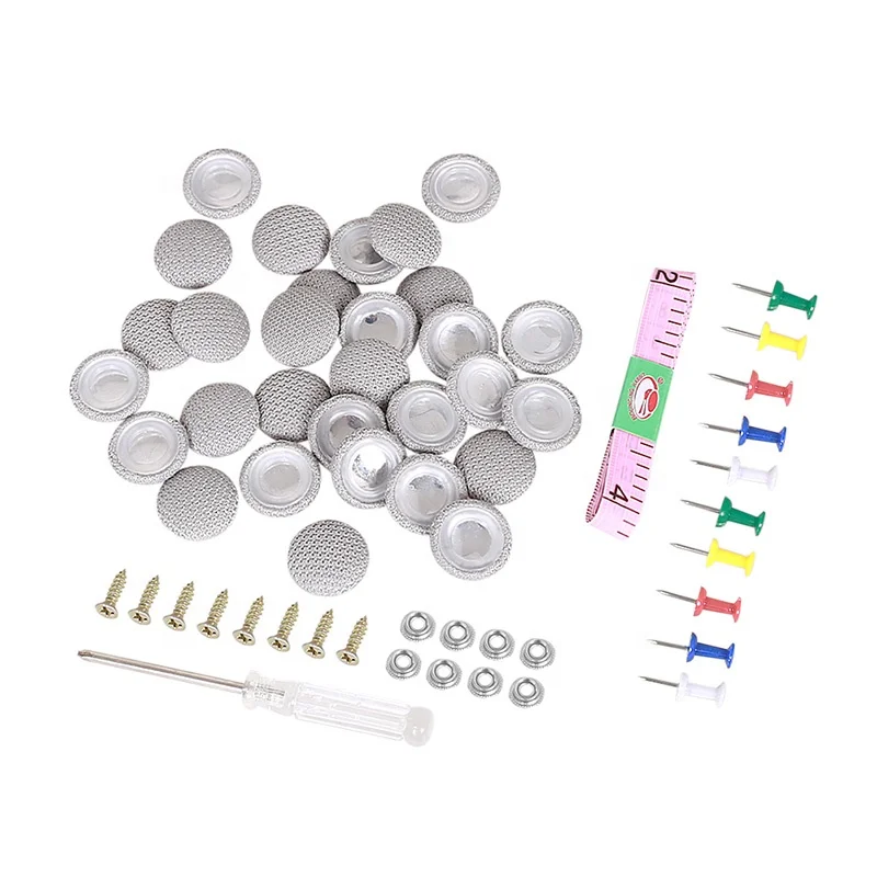 Car Interior Roof Buckles Headliner Ceiling Cloth Fixing Screw  Repair Automotive Care Fabric Buckle Rivets Retainer