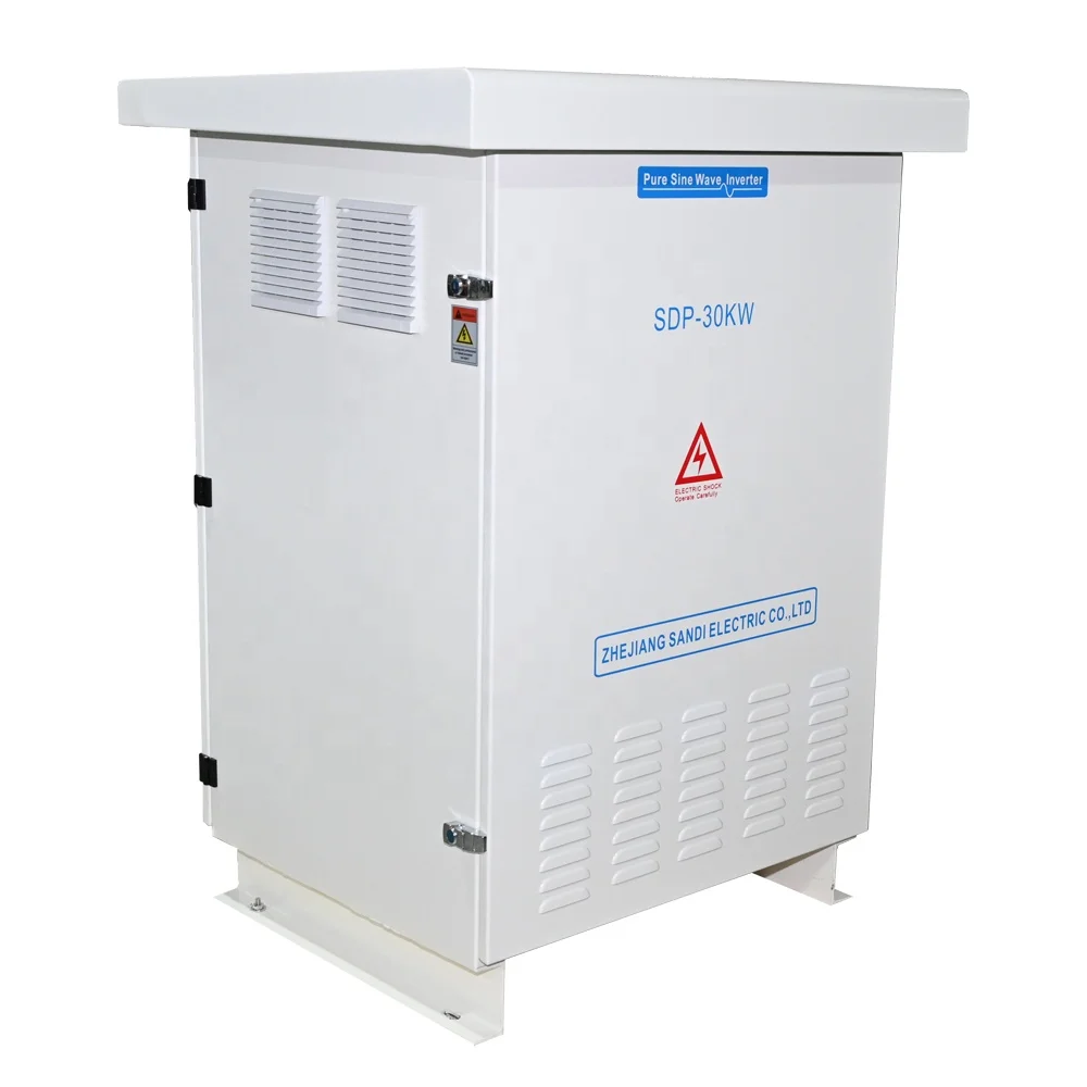 Sandi 40KW off grid inverter charger 220V 3 phase pure sine wave output with CSA & UL1741 certificates