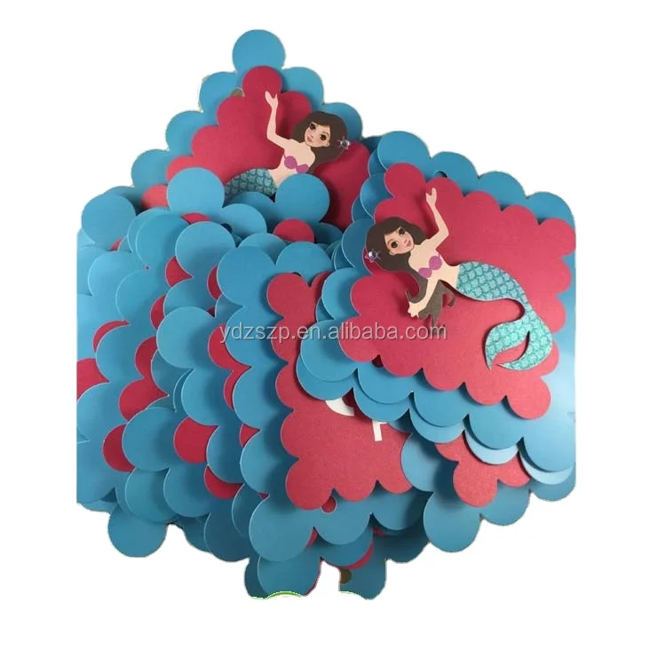 Eco-friendly Promotion Printed PE/Paper/Non-woven/Fabric Paper String Bunting Flag Banner