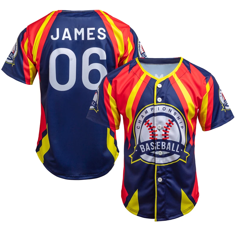 Быстросохнущие унисекс сублимированные бейсбольные майки, однотонные облегающие сетчатые рубашки для бейсбола и софтбола