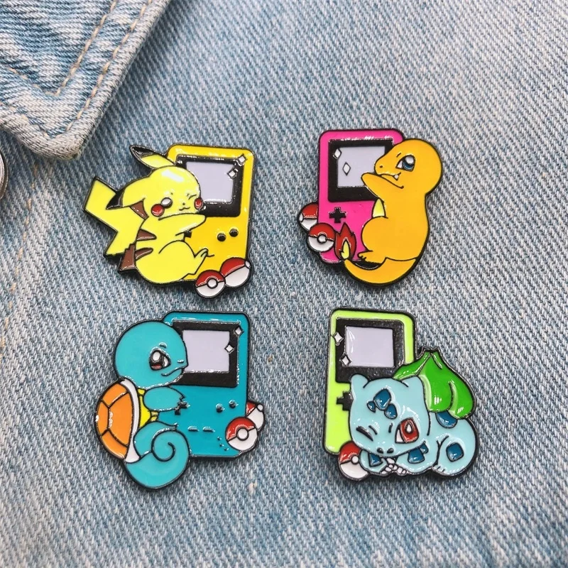 Custom Factory Manufacture Colorful Cheap Cute Anime Animal Character Metal Lapel Soft Enamel Pin