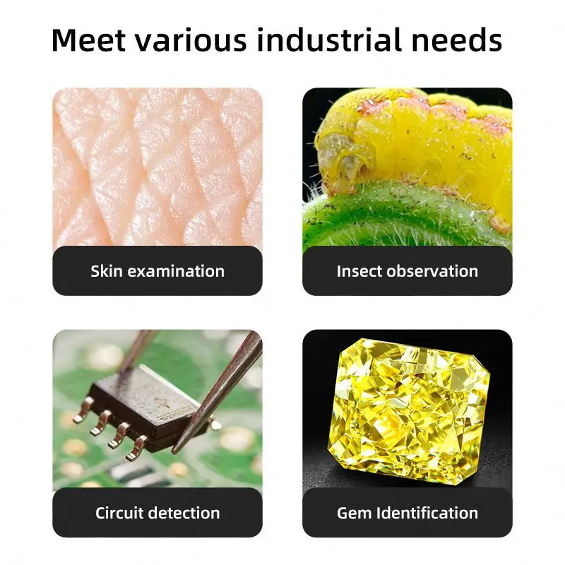 Inskam321 1600X Type-C Electronic Magnifier 3 In 1 Microscope for MAC Android Mobile Phone