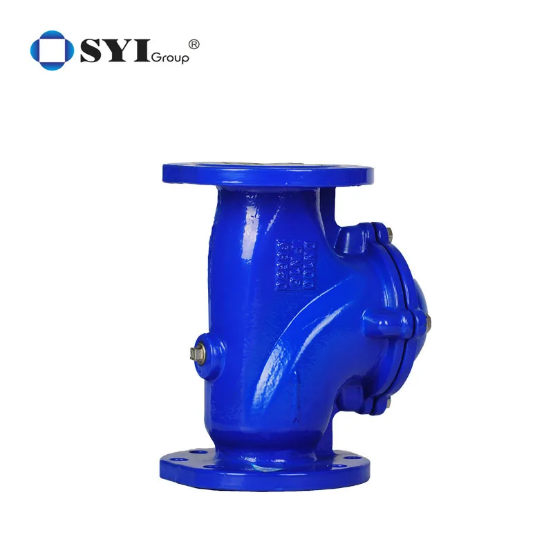 Ductile Iron Hydraulic Sewage Ball Check Valves for Industrial