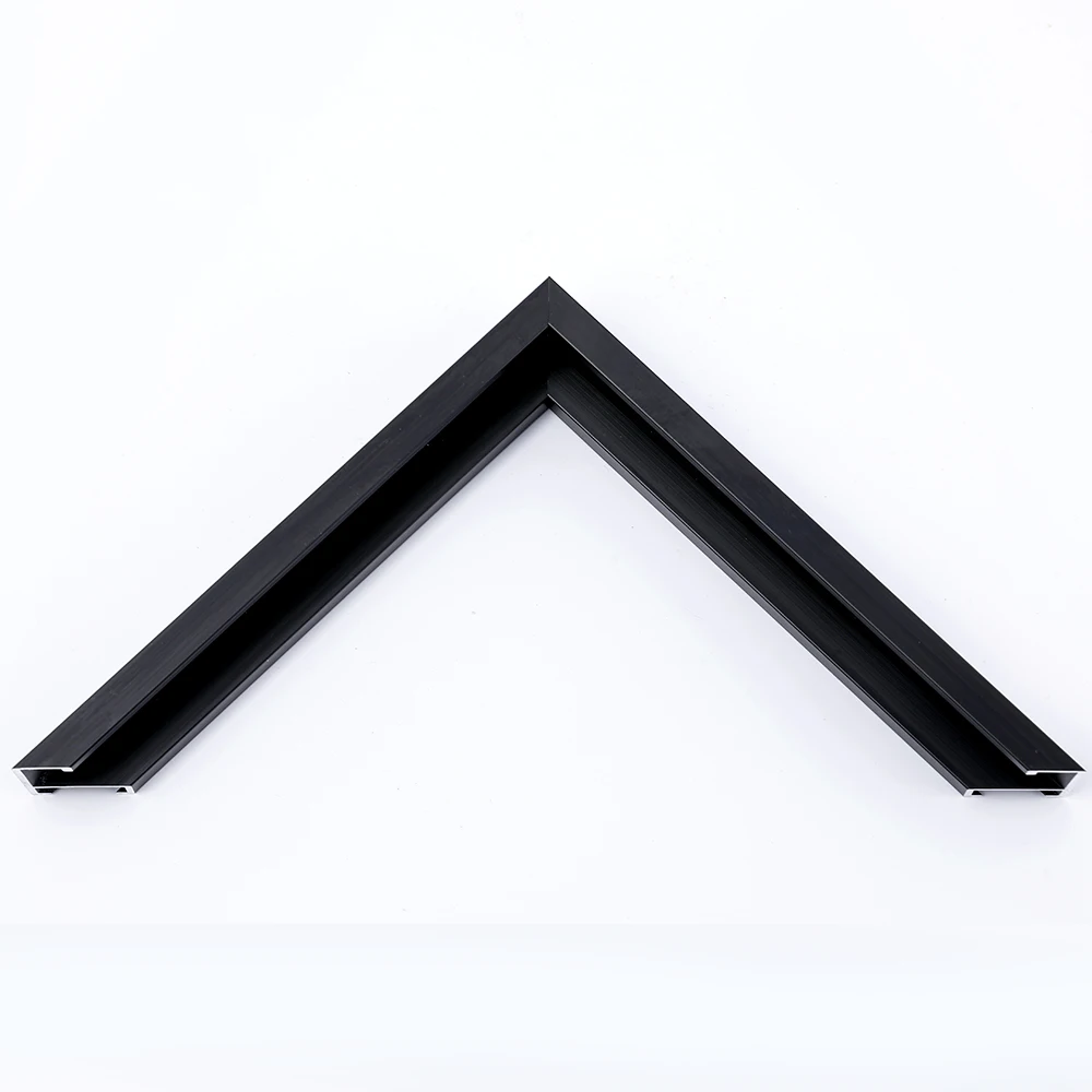 Aluminum alloy home decoration picture frame line metal material manufacturer sells advertising poster mirror frame