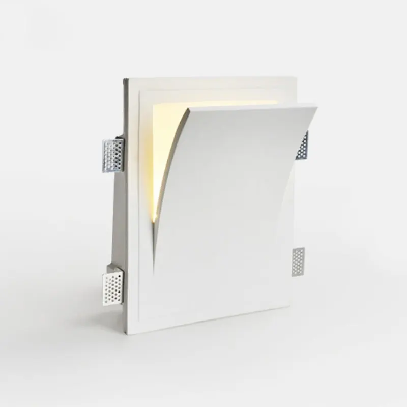Gypsum Light LED 6W For Home Decoration New Design For Wall Lamp Plaster Lighting Hotel Lights