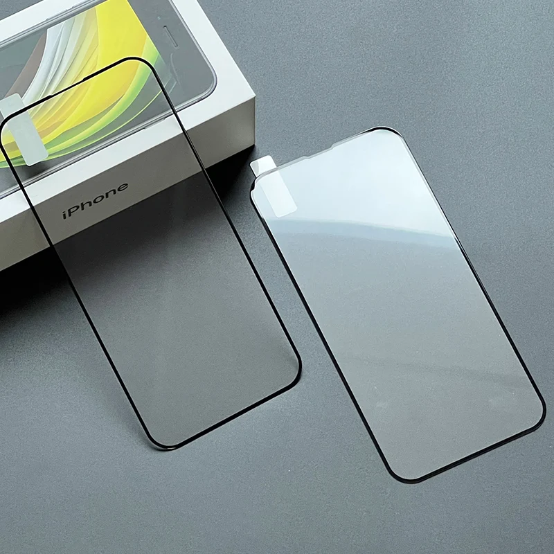 For Iphone 12 13 14 Pro Max Screen Protector Full Cover Mobile Phone Tempered Glass Screen Protector