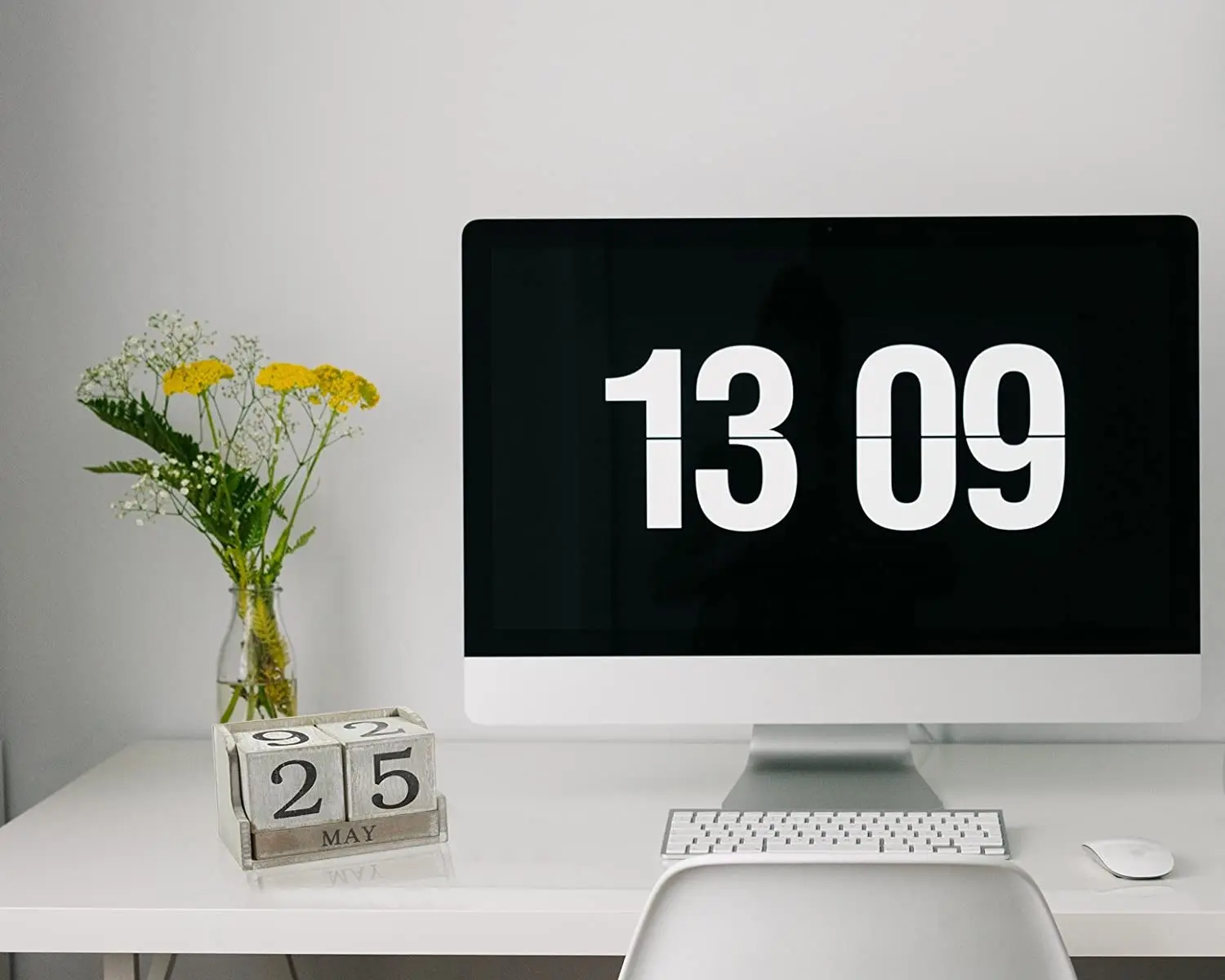 Calendario Personalizado  Mini Block Wooden Perpetual Home And Office Decor  Desk 2021 Advent Calendar