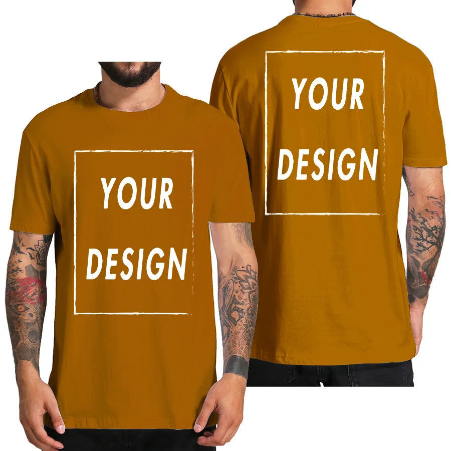 2024 дизайнерские футболки на заказ оптовая продажа простые белые хлопковые большого размера «Diy» с индивидуальным логотипом хлопчатобумажная футболка для мужчин