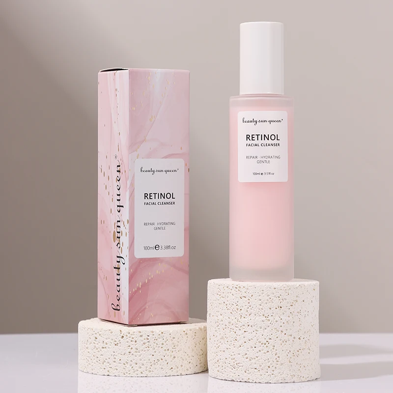 Korean Skin Care Clean Pores Long Lasting Moisturizing Rejuvenating Skin Facial Cleanser with Retinol