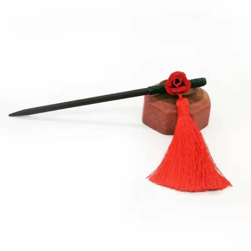 Китайская шпилька для волос из сандалового дерева, красивая деревянная шпилька для волос, женская шпилька для волос в подарок