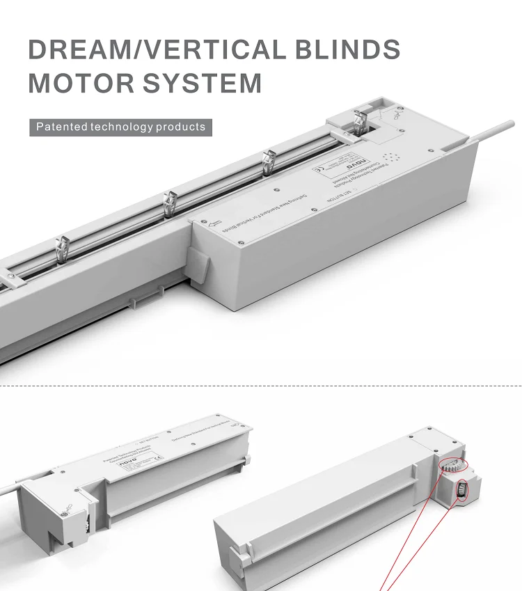Dream curtain vertical   motor  NOVO NEW MOTOR FOR CURTAIN