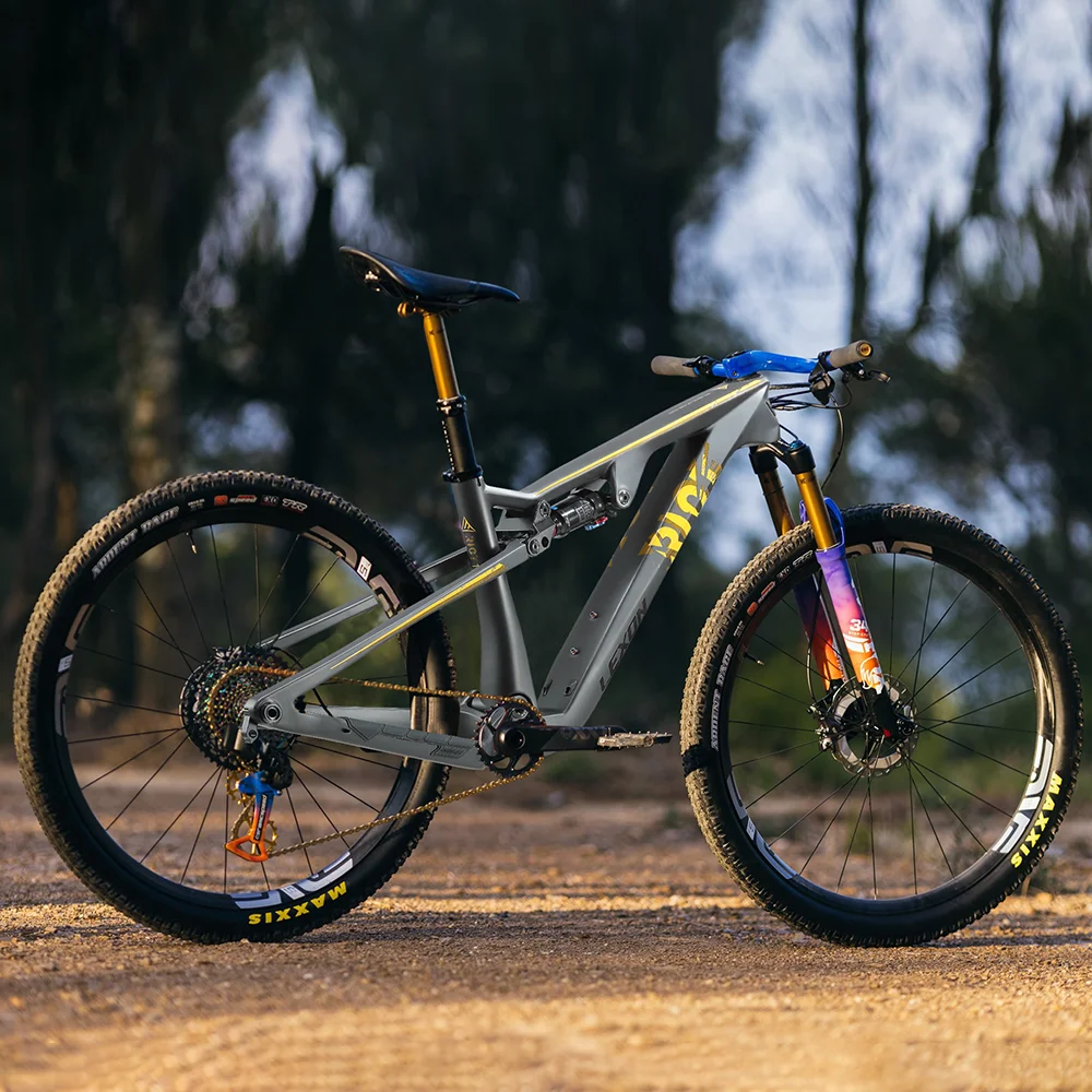 Карбоновая рама для горного велосипеда LEXON t1000 с полной подвеской 29er Boost 120 мм AM DH XC