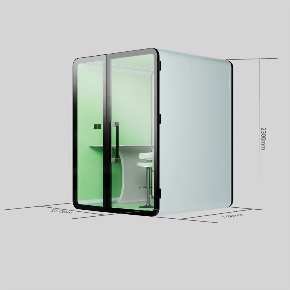 New Fast Delivery Outdoor Soundproof Insulation Removable Construction Compact Office Cabin for Flexible Workspaces