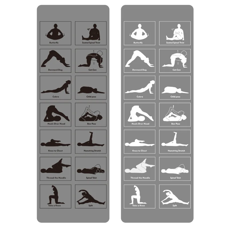  mat de yoga ECO 20 mm Customized sports fitness nitrile rubber