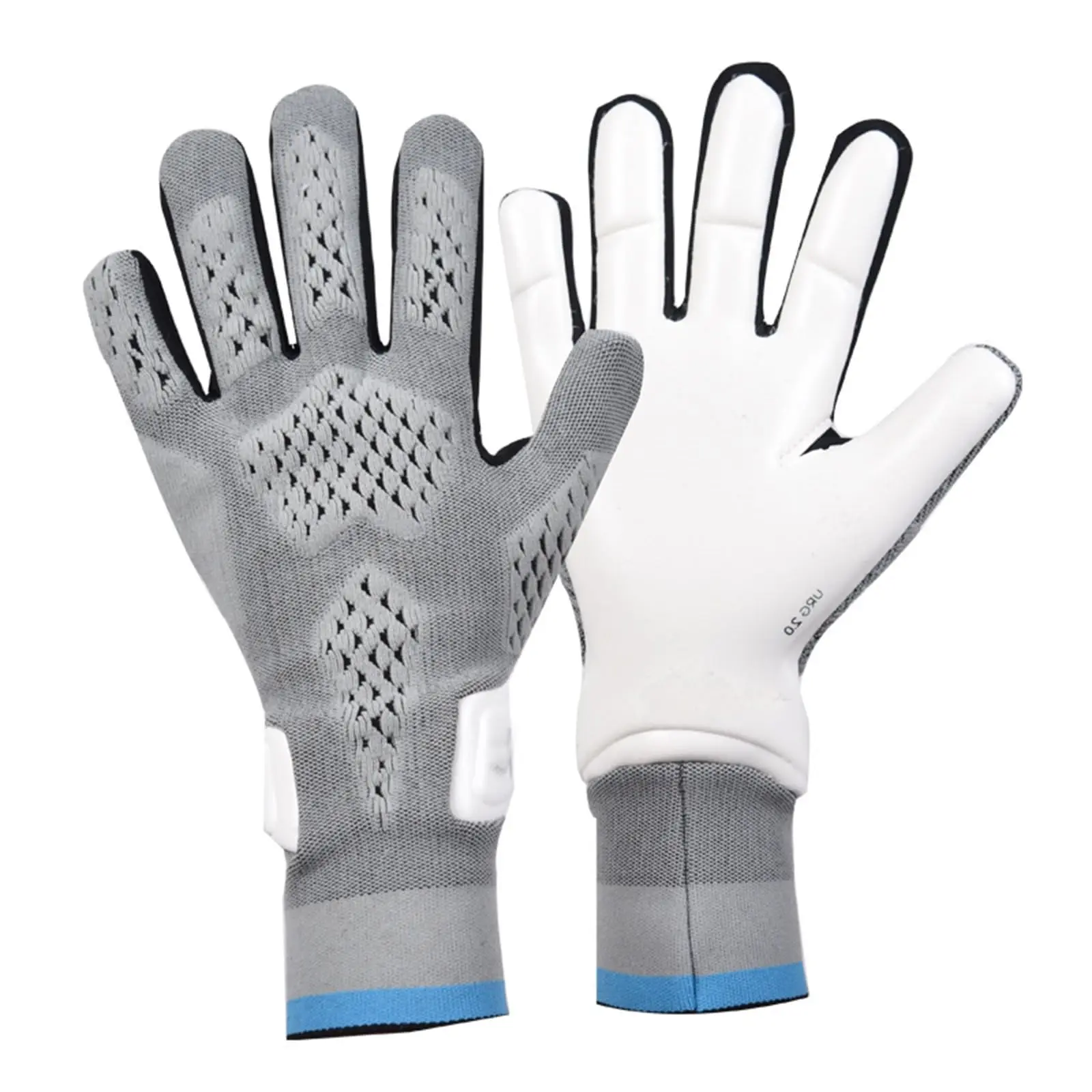 High Quality China Football Professional Customize Latex Soccer Goalkeeper Goalie Gloves Sport Black Rubber Goalkeeper Gloves