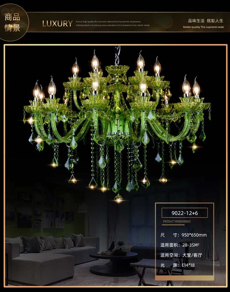 Hot Sale Stained Glass Lampshade With Crystal Antique Style Table Reading Light Tiffany Lamp For Living Bedside/Bedroom/Cafe