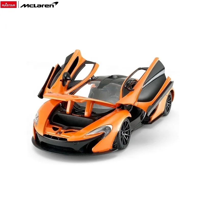 RASTAR Hot Sale Diecast Toy Vehicles Alloy Diecast Model Car for Kids Doors & Front Hood Opened by Hand 1:24 Mclaren P1