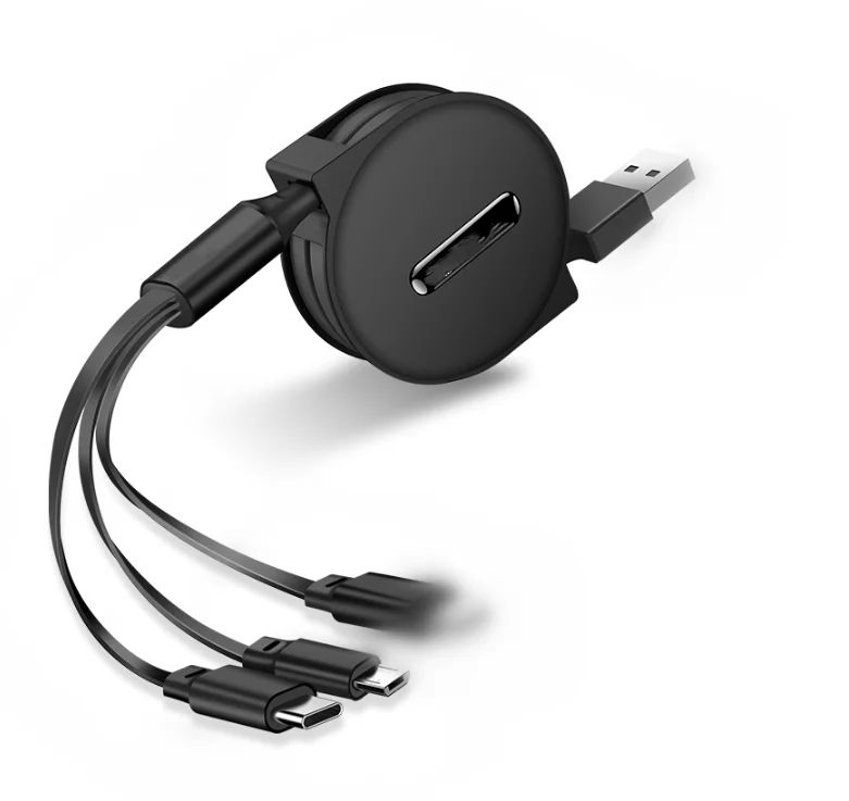 30% скидка OEM подарок высокое качество 3 в 1 Выдвижной USB Micro Type C кабель 8 Pin зарядный кабель Синхронизация данных для мобильного телефона