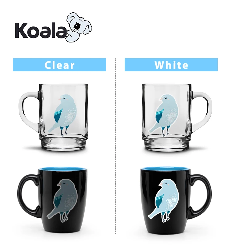 koala A4 Inkjet water-based ink clear water slide decal glass transfer printing paper