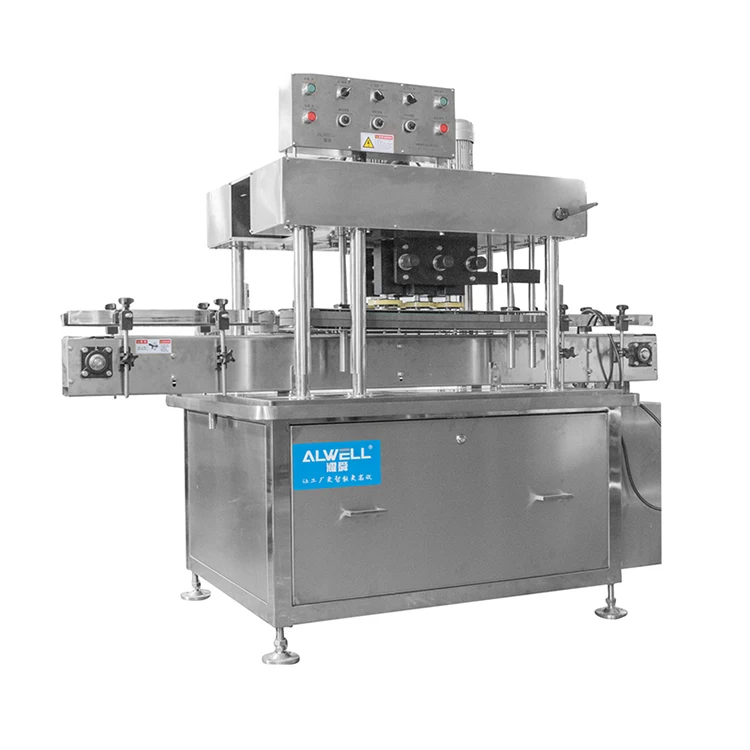 
Factory price automatic online straight plastic cork bottle capping machine for various cap-tight 