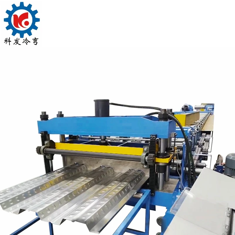 Heavy-Duty Floor Deck Roll Forming Machine Bigger Diameter Panel Wall for Longer Roof Service Life More Stronger