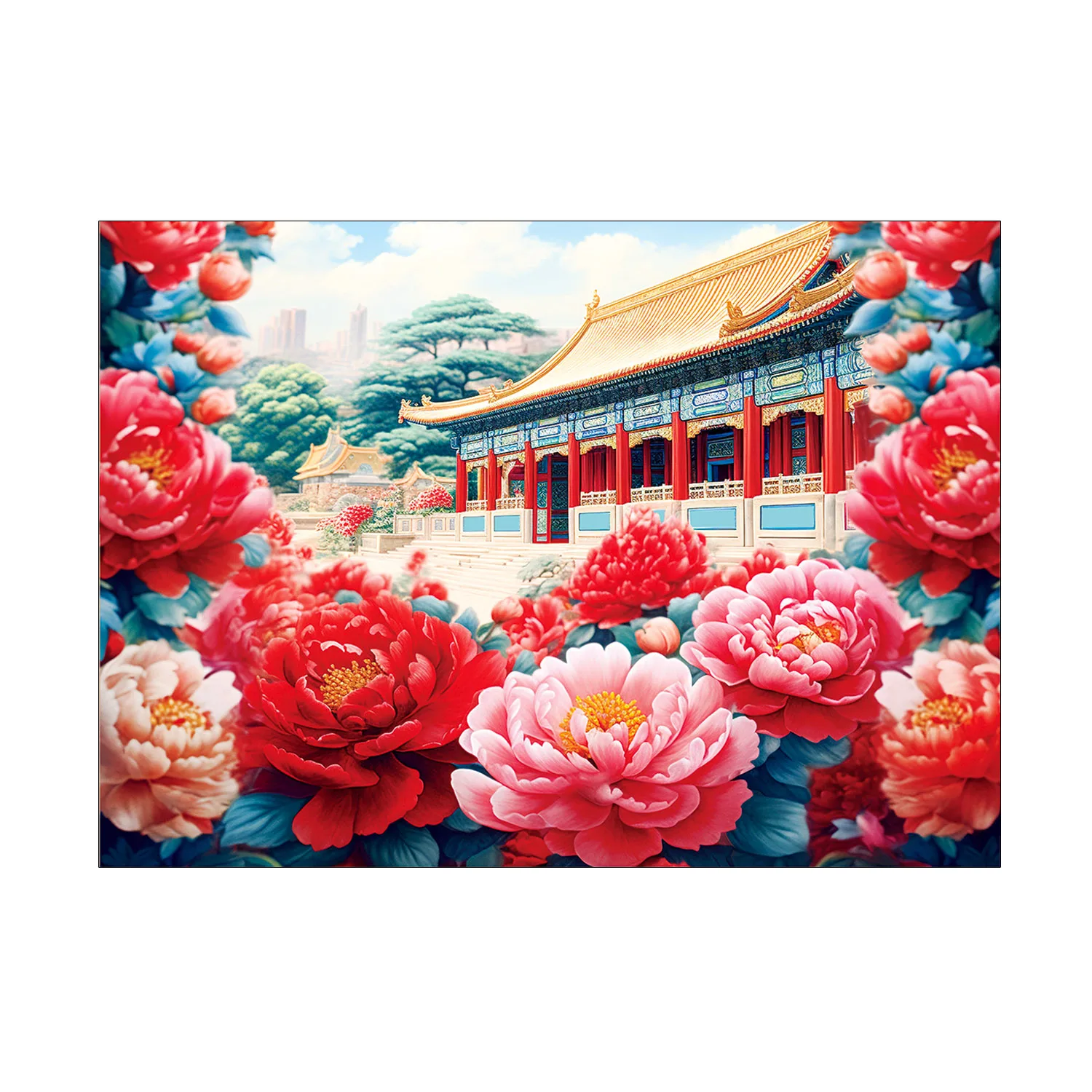 HUIYUAN Cross-stitch kit customization embroidery kit  diy embroidery  stamped cross stitch source factory designable pattern