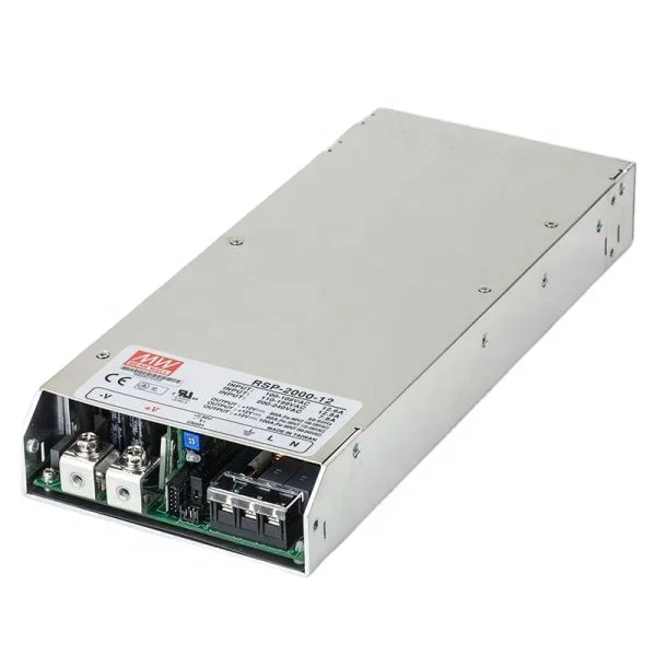 RSP-2000-24 AC-DC PFC 24V 2000W  MEAN WELL parallel MAX 8000W PV SWITCHING laser power supply