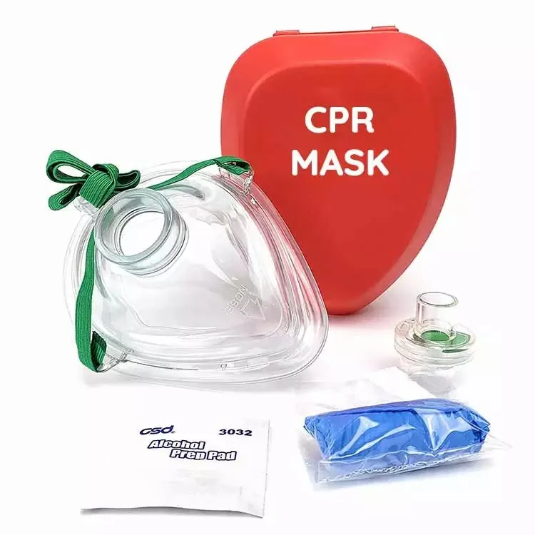 Cpr Mask Compower Latex Free Rescue Face Pocket Personalized Respirator First Aid Cpr Mask