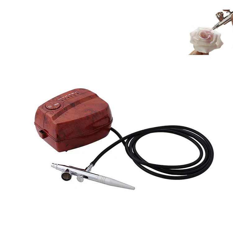 Портативный Электрический Аэрограф для торта с логотипом на заказ, набор аэрографов для макияжа